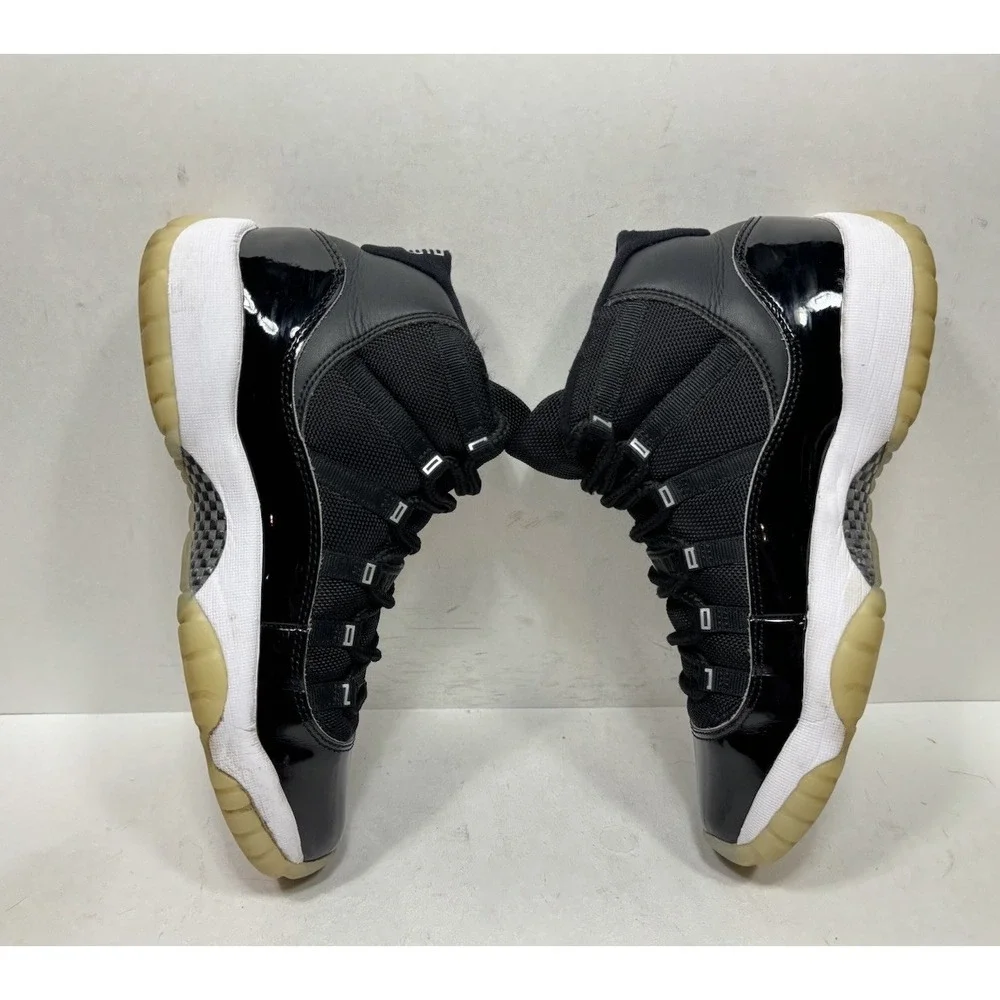 Air Jordan Retro 11 XI Black Jubilee 25th Anniversary 378038-011 Size 7y GS